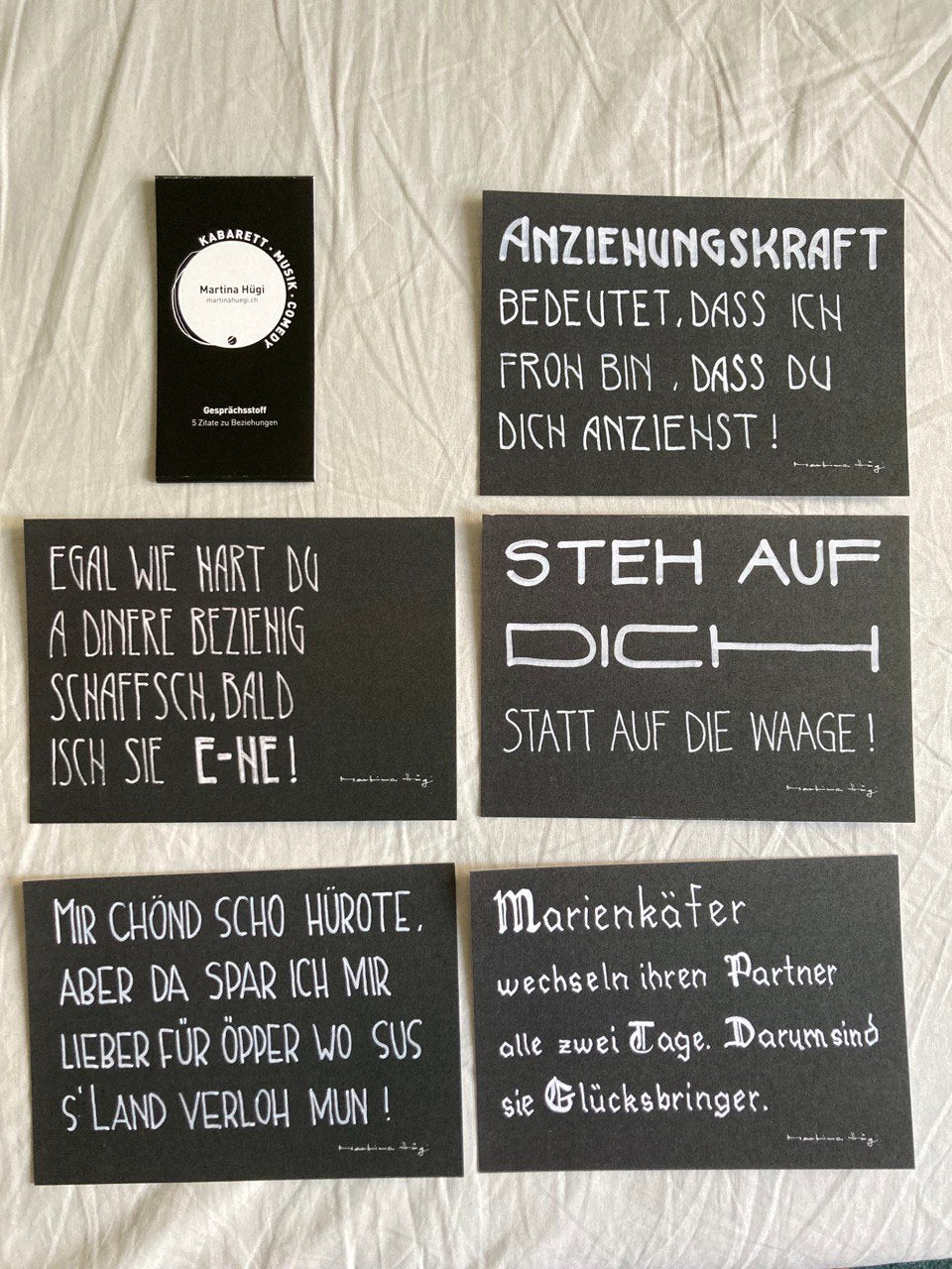 Postkarten - Set "Beziehungen"