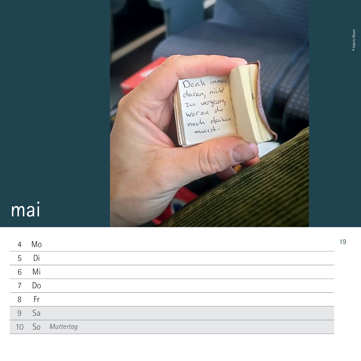 Wochenkalender 2026: Humor für jede Woche